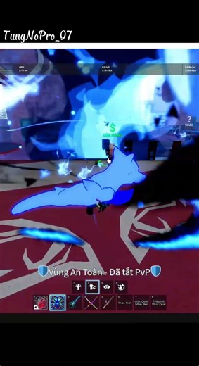 Cách random 100% ra trái Truyền thuyết trong Blox Fruit #roblox #bloxfruit #kitsune #TungNoPro_07