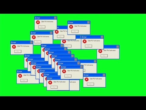 🎬 Best Error Animation 2025 | Green Screen Editing Clip FREE