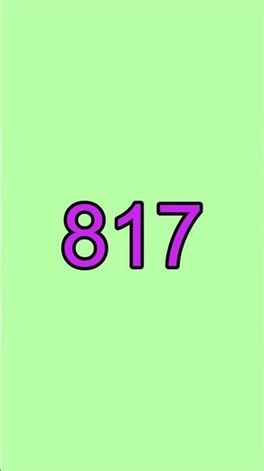 815 To 818! I'm Counting From 815 To 818! Learning to Count in English!