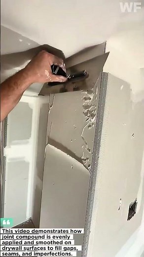 Perfect Drywall Finish Using Joint Compound | Smooth Wall Skim Coating Technique