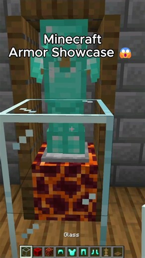 Minecraft Armor Showcase Tutorial 😱🔥 #minecraft #friends #tutorial #Gaming #foryou #shorts