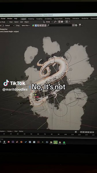 3D Modeling Process in Blender | Artist's Compilation