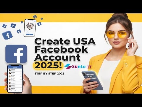 how to create facebook account || Create USA Facebook Account on Mobile 2025 #facebook #sunto_it