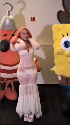 Ice Spice at ‘The SpongeBob Movie: Search for SquarePants’ Premiere! She made a song for the movie entitled “Big Guy” #icespice #premiere #youngboldandregal #spongebobsquarepants #spongebobandpatrick | Young, Bold, and Regal