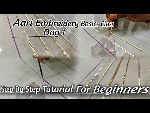Aari Stitch: The Ultimate Beginner's Guide || Aari Stitch Technique Share In This Video