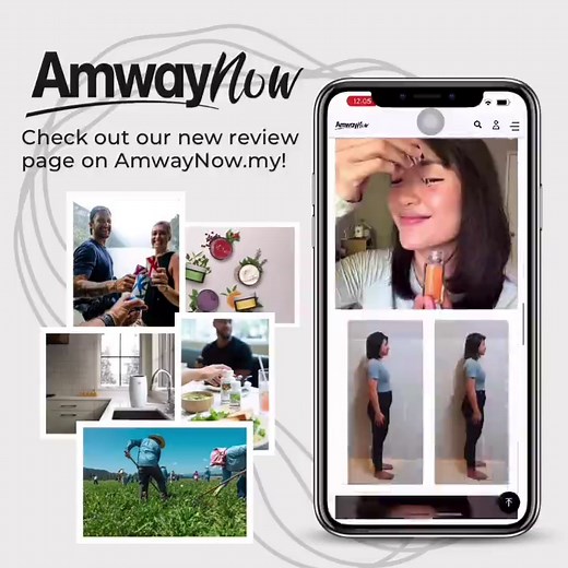 Loved Your Experience With Amway Products? 😍 Leave a Review in your Social Media! Liked it? Loved it? Did it rock your world? Tell us all about it! 😄 We want to hear about your experience with Amway products. Simply post your review on your Facebook or Instagram with the hashtag #amwaymy and stand a chance to be featured on the AmwayNow Reviews Page. Check out the review page on AmwayNow.my, link in bio 😉 | Amway Malaysia
