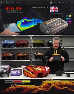 🔥 #RT4 #ULTRA #V4 | ENGLISCH PT1 Our Service Manager Justin Ford explains the new V4 Hardware and #carplounge All-in-One #Autopilot App. | RT4 V4 - worlds most advanced #baitboat & #rover technology on the marked. ✅ Full digital integrated #raymarine #elements #QHD #Echo ✅ Page and Video updates online! 👉 c-t.info/rt4-v4-element 🔺 V4 #deal: last chance to save 47% 👉 c-t.info/rt4-v4-ultra 😎👌 We are overwhelmed by the customers #feedback and looking forward for more V4 experiences #unboxing 
