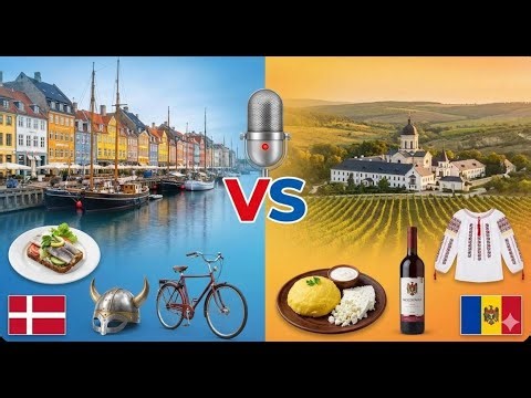 Denmark vs Moldova: The Wealthiest vs The Poorest of Europe