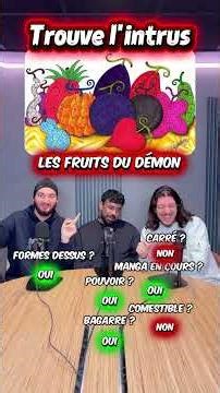 Spyfall trouvez l'espion animé manga one piece les fruits du démon #anime #manga #onepiece