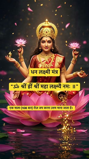 Maha luxmi mantra #luxmipuja #friday #money