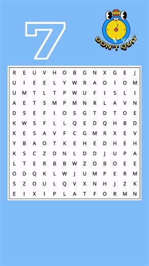 Can you find the word in time? ⏱️