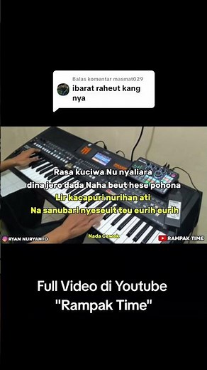 Karaoke Ibarat raheut nada cewek lirik berjalan #styleyamaha #karaokekoploterbaru
