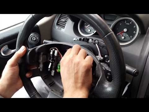 Démonter AirBag,volant et commodo Renault megane 2
