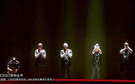 CSGO各大战队登场视频，超震撼，请调大你的播放音量。（现场LIVE)