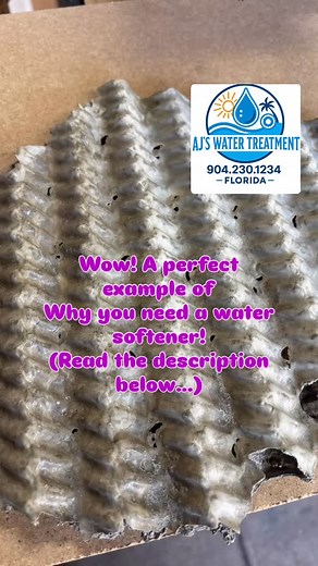 This isn’t a rock — it’s solidified hardness (calcium, magnesium, and...