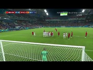 ロナウドハットトリックの瞬間。フリーキック【ロシアワールドカップ】Cristiano Ronaldo russia world cup2018