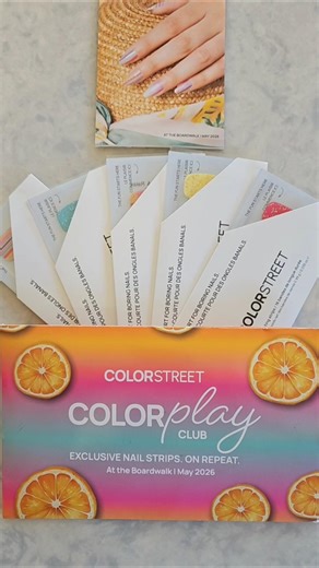 Color Street May 2026 Subscription Unboxing: At the Boardwalk ⛱️
