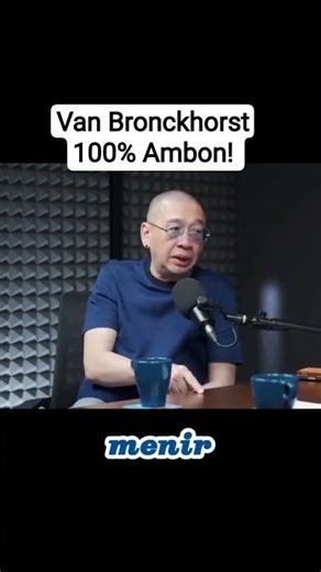 VAN BRONCKHORST ITU 100% AMBON! 🥶