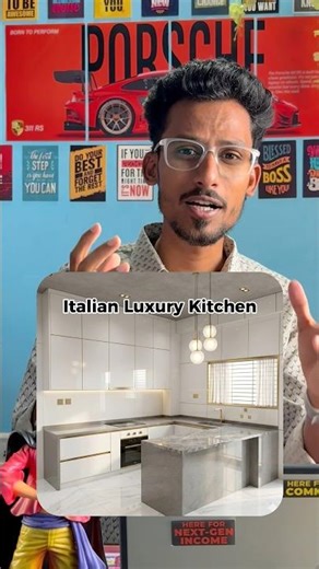 Enna modular kitchen la evlo eruka🤯 #shorts