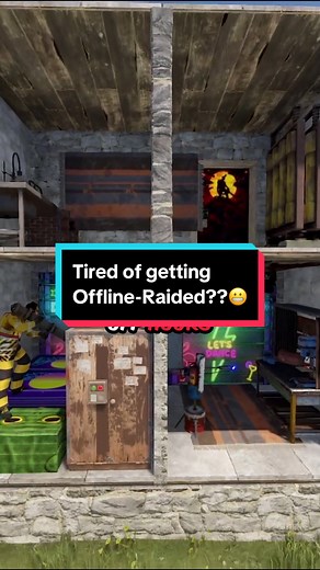 Never Get Offline Raided with Panda Rust Monthly Servers