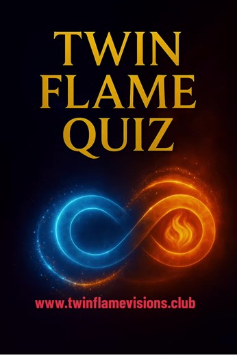 🚨 FREE TWIN FLAME QUIZ SAMPLE UNLOCKS 40% DISCOUNT! Over 3,000 satisfied quiz takers. Find out if this is your Twin Flame, a karmic connection, or a divine lesson from Spirit. Twin Flame separation is a bitch going through perimenopause. This Quiz is the late night fan blowing down your blouse to keep you cool. Get personalized insight along with a 40% discount on the full quiz. Heal through the trauma. Transform through the drama, and unlock the secrets to navigating a Twin Flame Union. What a