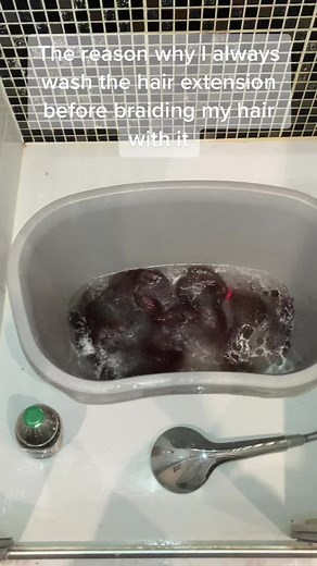 My scalp be so itchy if I don’t do this 😩 #hairextension #braids #foryou #perte #pourtoi #fyp #hair