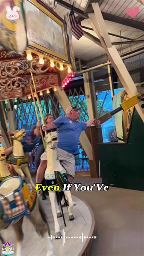 Carousel Riders Compete for Brass Rings