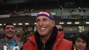 WWE.com Exclusive: Zack Ryder's dad celebrates his son's United States Title victory at WWE TLC