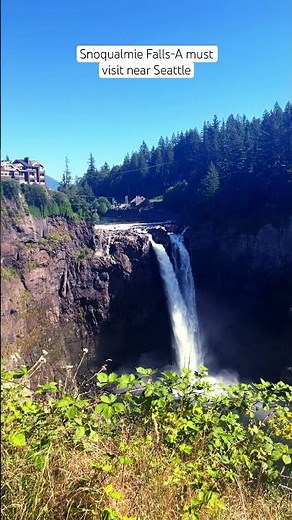 Snoqualmie Falls – A Historic & Scenic Wonder! 🇺🇸