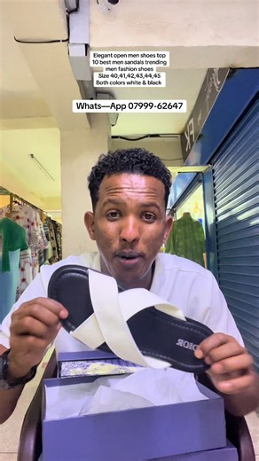 Elegant open men shoes top 10 best men sandals trending men fashion shoes Size 40,41,42,43,44,45 Both colors white & black Open men shoes sandal trending men new fashion shoes boxed best gifts for men best open shoes in 2025 2025 trending open sandal Kanzu shoes official leather men shoes sandal at EASTLEIGH sharja mall Nairobi kenya esahal kenya Hermes open men shoes Special gift for men best gift in 2026 Best open men shoes