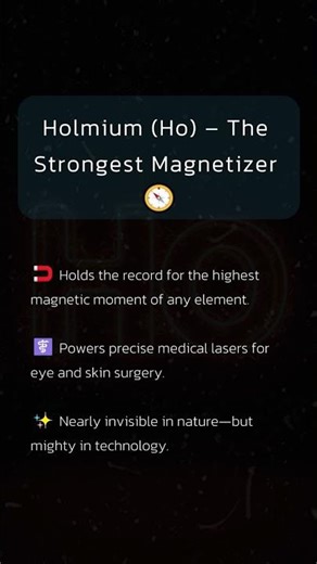 🧲 The Most Magnetic Element Ever Found