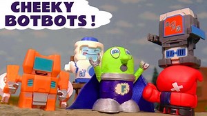 Cheeky Transformers Bot Bots Pranks Thomas and Friends with Marvel Avengers 4 Hulk and Paw Patrol Ru