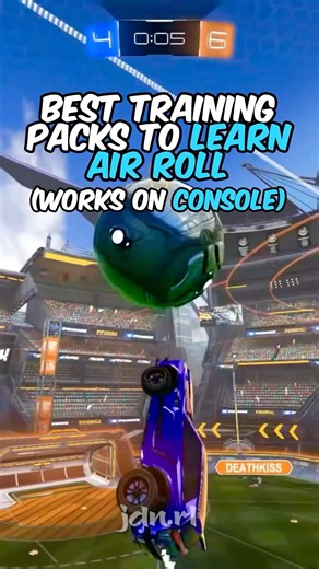 Best training packs to learn DIRECTIONAL AIR ROLL | #rocketleague #tips #rankup #mechanic #tutorial