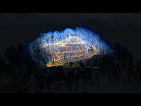 Burgruine Plettenberg im Sauerland vermessen mit dem Emesent Hovermap STX