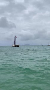 Mo'okiha O Pi'ilani, Maui Nui's Wa'a is so happy to be with her 'Ohana Wa'a from all over Pae'aina at Kualoa. FestPac Hawaiʻi | Amy Hanaialii