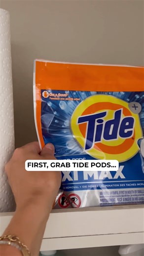 6.2K views · 30 reactions | Tide pods (NOT for laundry!) #cleaning #whitening | DIY with Hometalk | Facebook