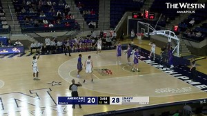 Happy New Year to Navy Men's Basketball! Highlights from Thursday's 81-58 rout of American: | Navy Athletics