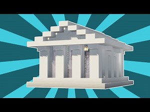 🛠️ Minecraft || How to build a Greek Temple || Survival Base || Tutorial💎