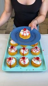 Everyone Loves These I make a beautiful no-bake cheesecake treat that looks like a a sundae #yum #dessert #treat #momlife #easyrecipes | Rachel’s Kitchen