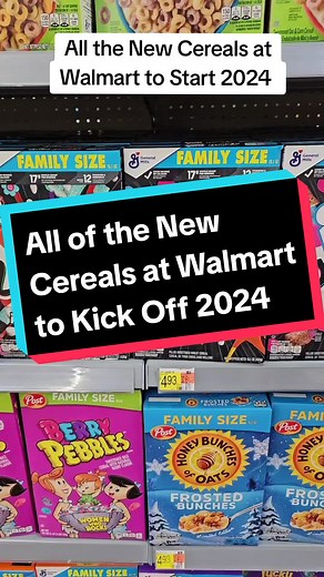 New Cereals at Walmart for 2024: Trix, Cheerios, Special K & More