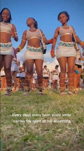 Beautiful Zulu Maidens Traditional Dance | Zulu Culture Pride #zulu #culture #shortsfeeds #shorts