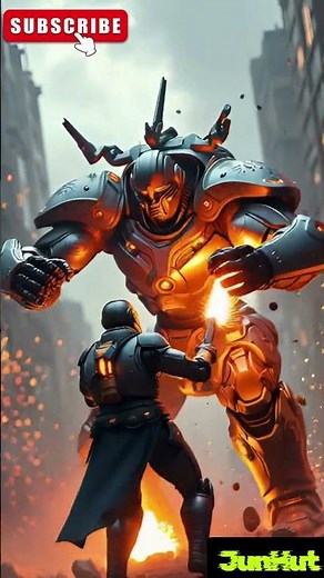 Cyborg Knight vs Cybernetic Ogre – Epic 3D Battle!