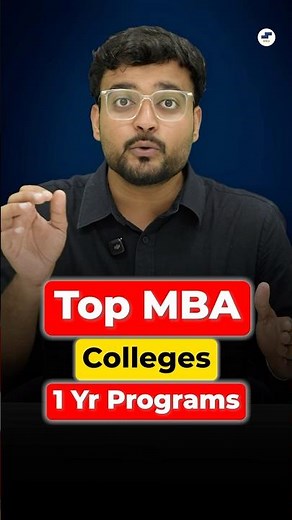 One Year MBA in India: Top Colleges, Fees & Average Packages!🔥Do not miss this! #mba #1yearmba