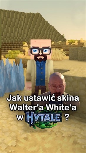 JAK USTAWIĆ SKINA WALTERA WHITE'A W HYTALE? #hytale #minecraft #poradnik #breakingbad #walterwhite