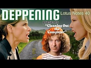 The Deppening Presents: LOTUS NOTES 40 | "Cleaning Out the Computer" | Features Howard v Amanda Peet