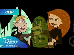 Kim Retrieves the Jade Monkey! 🐒 | Kim Possible | ‪@disneychannelanimation‬