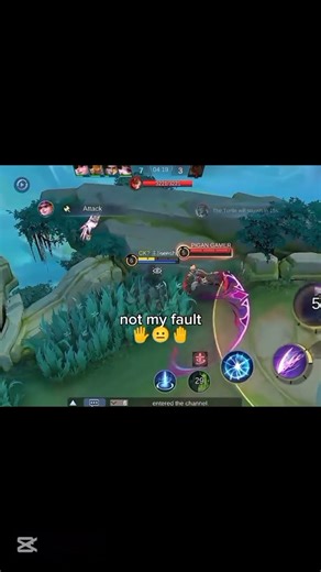 Not my Fault | MLBB Gameplay | Alpha Gameplay | MLBB Meme | JynisX #mobilelegends #mlbb #shorts