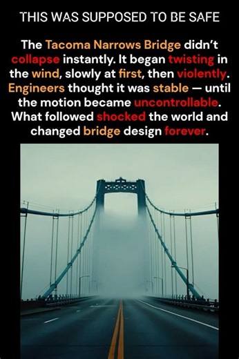 The Wind That Destroyed a Bridge — Tacoma Narrows 1940