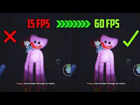 How to Fix Lag On Poppy Playtime Chapter 3 MOBILE GAMEPLAY😱