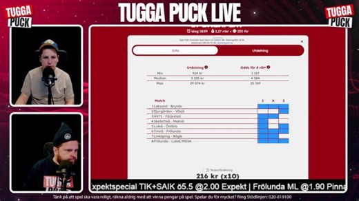 Tugga Puck Live!